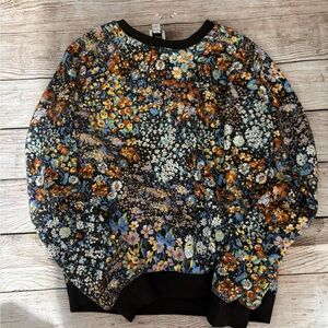 Maeve Multicolor Floral Pullover Top